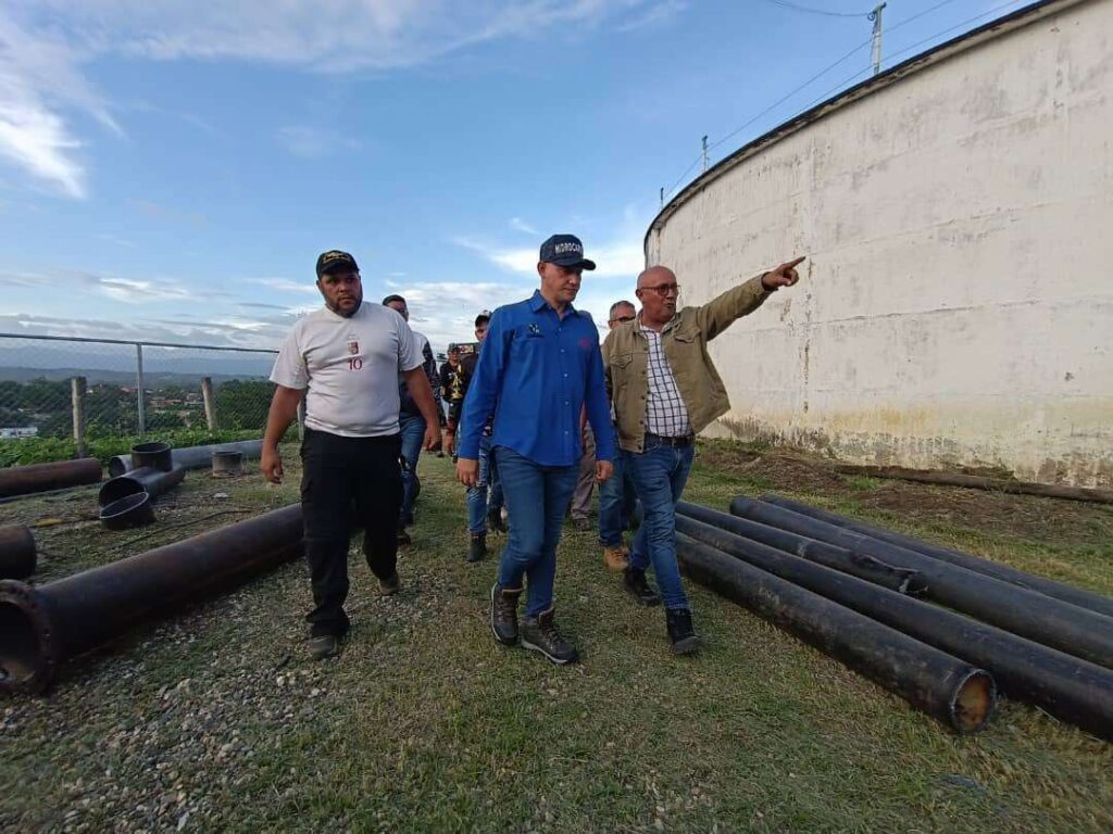 Ejecutan 18 obras para optimizar sistemas hídricos en Valles del Tuy