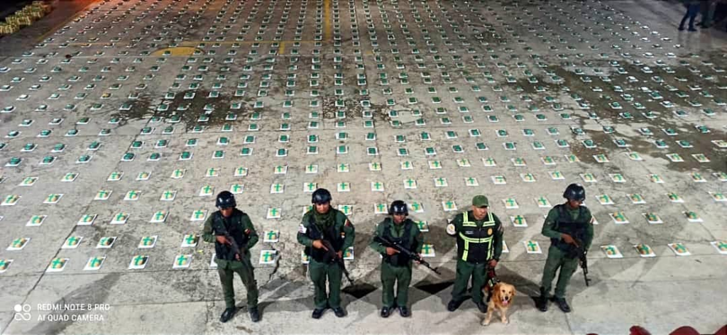 GNB localizó en Sucre 1.842 panelas de marihuana