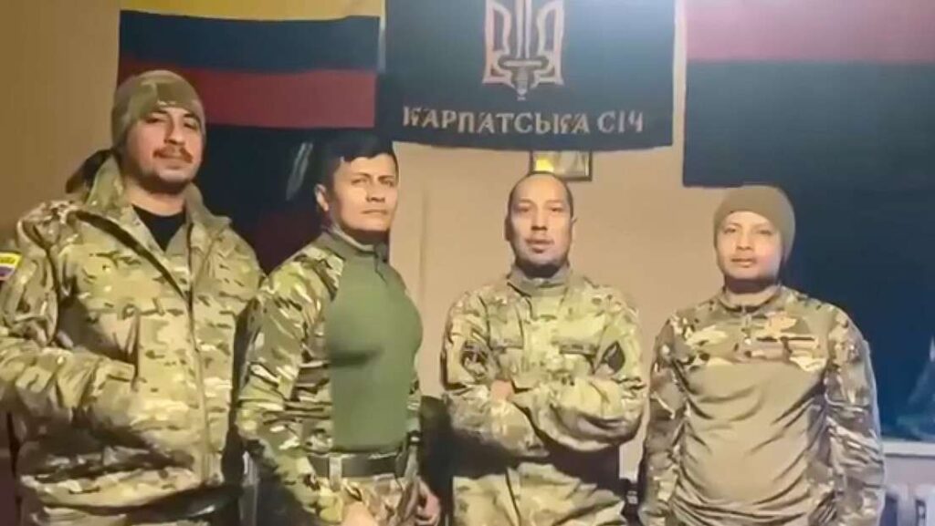 Gobierno de Colombia se desmarca de mercenarios que pelean en Ucrania