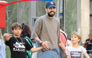 Gerard Piqué de vacaciones con sus hijos en Nueva York sin la compañía de Clara Chía