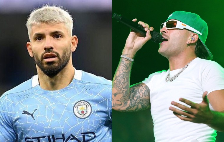 Esta fue la reacción del “Kun” Agüero al escuchar música de Feid