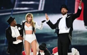 Travis Kelce se roba el show durante concierto de Taylor Swift en Londres