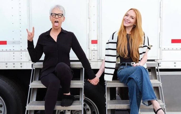 Lindsay Lohan y Jamie Lee Curtis anuncian que ya iniciaron las grabaciones de la secuela de “Un viernes de locos”