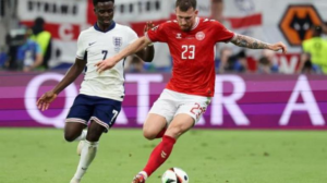 Inglaterra y Dinamarca igualaron a un Gol