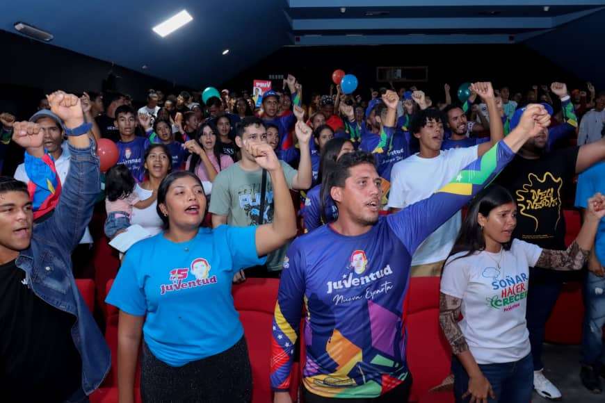 Juventud del PSUV en Nueva Esparta organizada para movilización el 28J