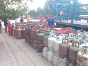Más de 168 mil familias guariqueñas recibieron gas doméstico en mayo