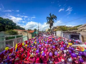 Mujeres de Sucre se pronunciaron en apoyo a la Revolución Bolivariana