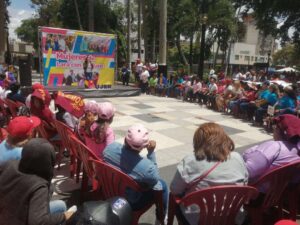 Mujeres larenses se concentraron en apoyo a Maduro