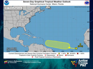 Onda Tropical N° 16 se acerca y afectará estas regiones de Venezuela