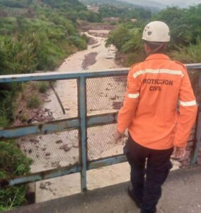 Protección Civil realiza monitoreo en zonas de riesgo en Táchira