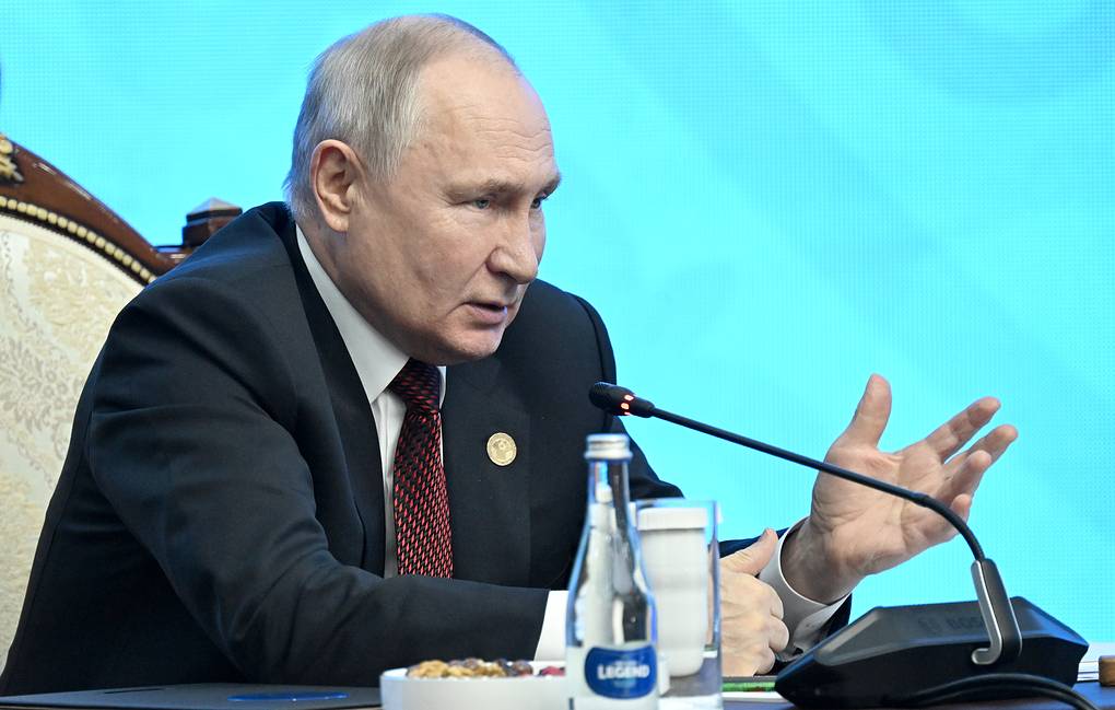 Putin plantea camino a la negociación de paz con Ucrania