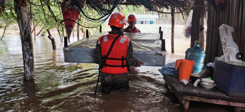 Reportan diez muertos tras fuertes lluvias en Guatemala