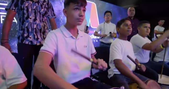 Transformaron edificio en Maracaibo en el templo de la gaita