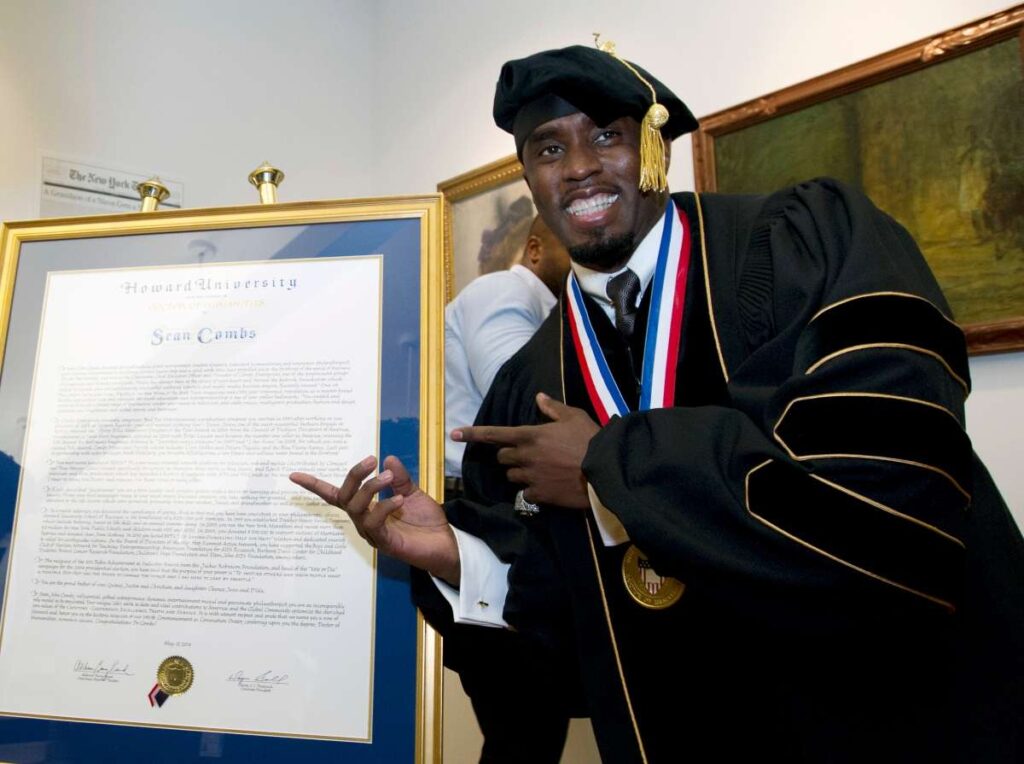 Universidad de Howard le quitó a Diddy título otorgado