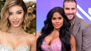 Aleska Génesis, Maripily Rivera y Clovis Nienow- Foto Cortesía