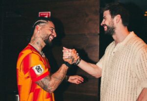 Maluma y Gerard Piqué- Foto Cortesía
