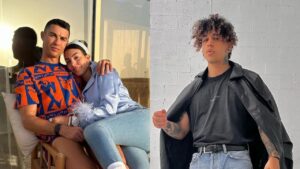 Cristiano Ronaldo, Georgina Rodríguez y Micro TDH- Foto Cortesía