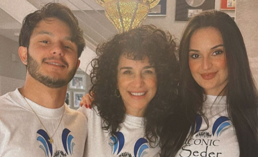 Karina y sus hijos- Foto Cortesía