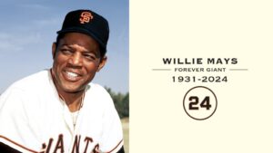 Falleció a los 93 años Willie Mays uno de los más grandes peloteros de la historia