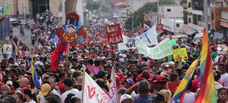 "Las calles son del pueblo, no de la oligarquía"