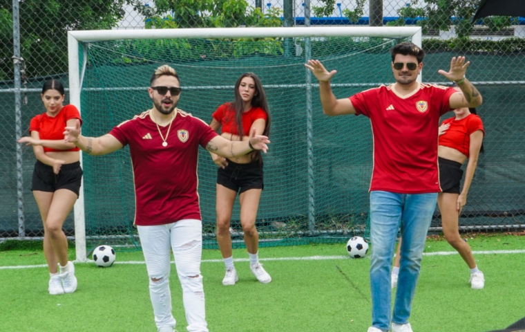 En la Copa América, la selección venezolana irá acompañada de "Sangre Vinotinto", el tema de Jonathan Moly y Alex Otra Nota