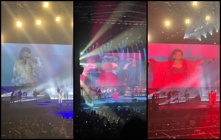 Natalia Jiménez despidió su 'Antología 20 años tour' con total éxito en el Poliedro