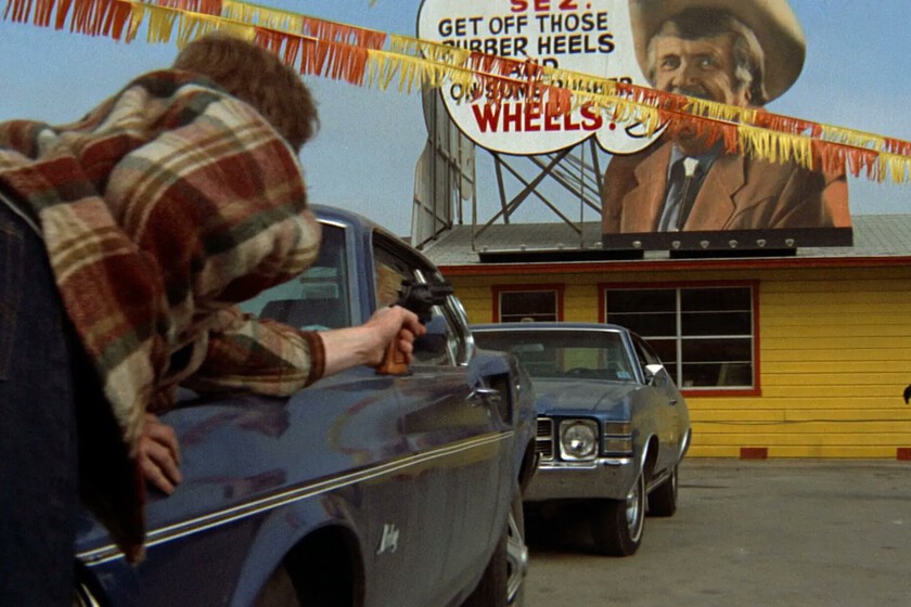 50 años de una de las primeras películas de Steven Spielberg. Huida de la justicia basada en hechos reales que puedes ver en streaming