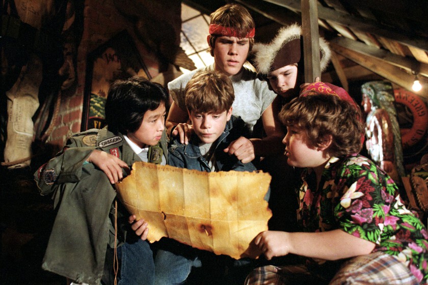 así fue el final del mítico mapa de 'Los Goonies' que un actor se robó del set