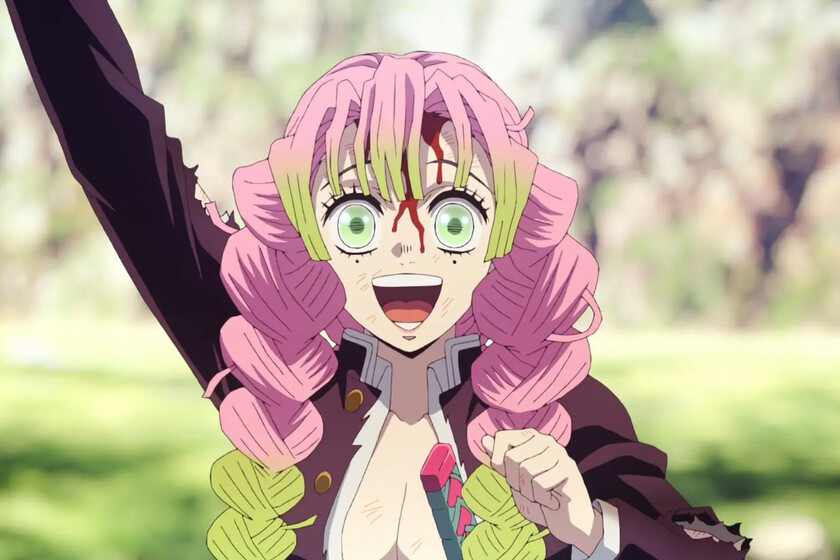 Cómo consiguió el Pilar del Amor de 'Kimetsu no Yaiba' su característico color de pelo