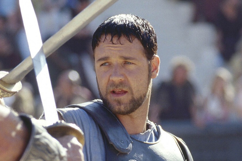 "Esa frase es una mierda". Russell Crowe odia la escena más mítica de 'Gladiator' e intentó cambiarla a toda costa