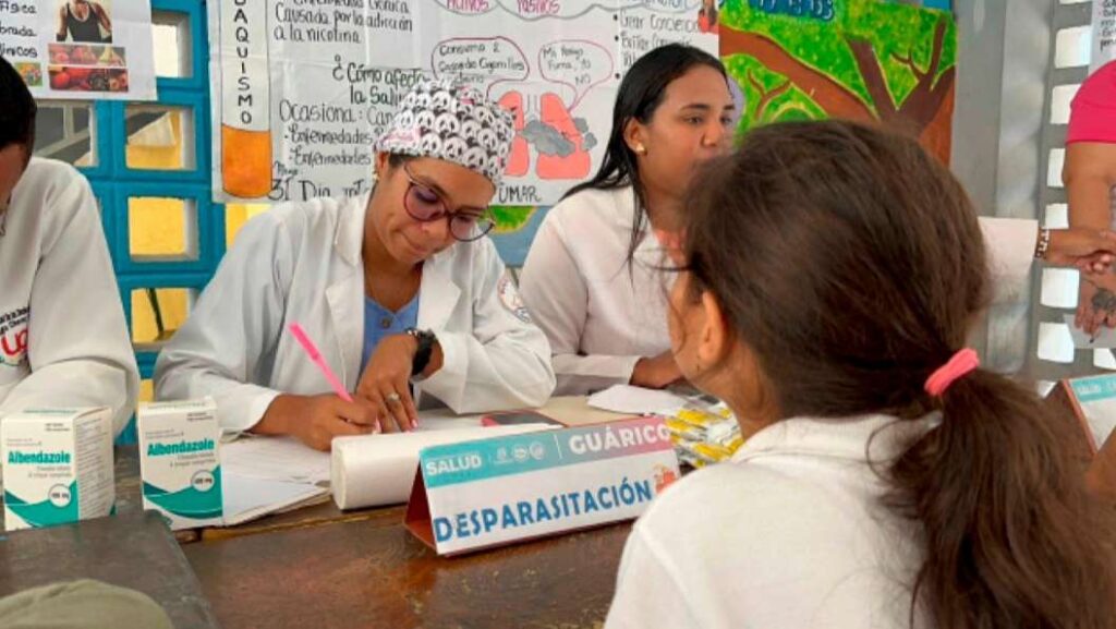 Atendidos más de 57 mil guariqueños con plan salud va a la escuela