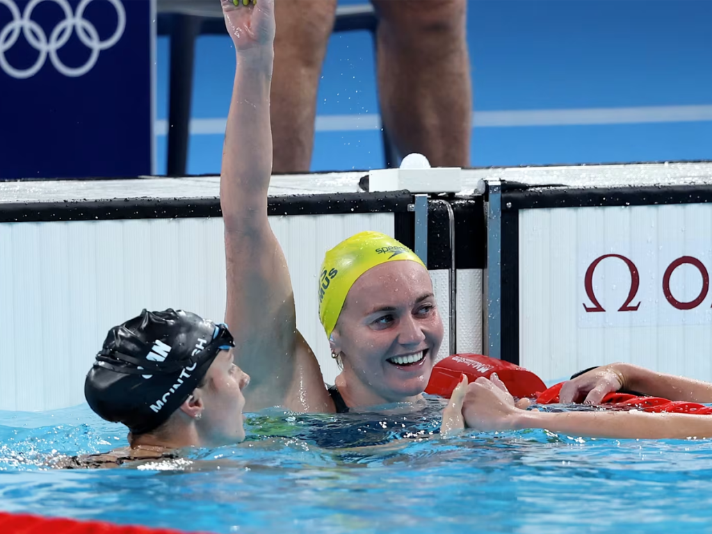 Australia brilló en el primer día de la natación