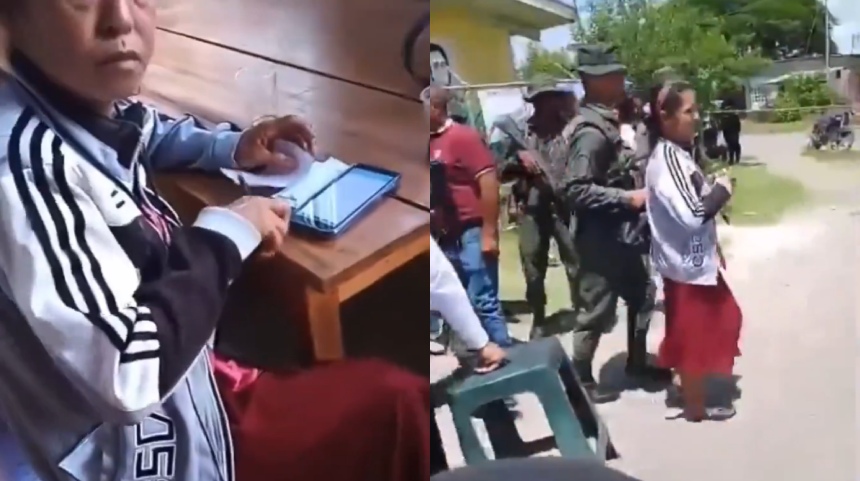 Arrestaron a mujer que estaba transmitiendo números de cédula de los electores en el estado Bolívar