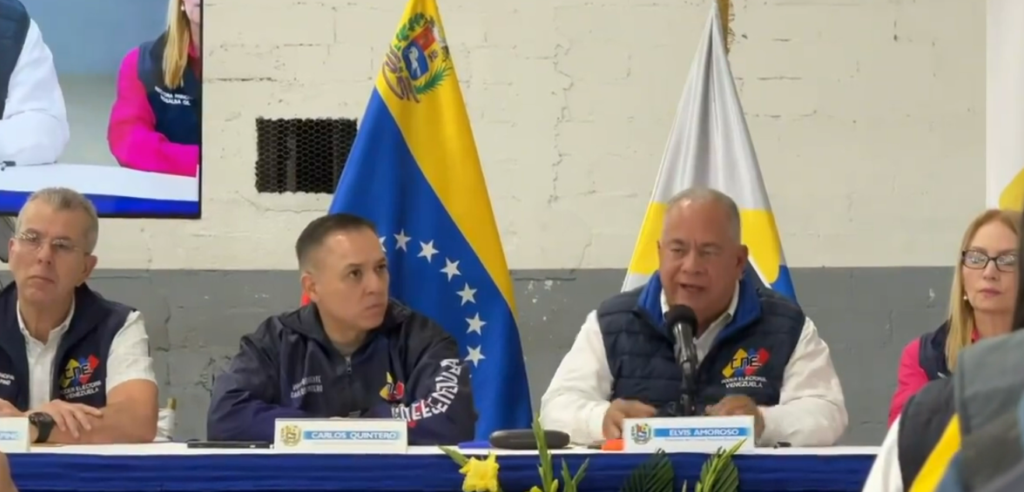 CNE ha distribuido el 100 % de las máquinas para la elección presidencial