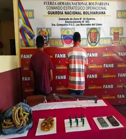 GNB detiene a dos miembros de la banda criminal del Tren del Llano