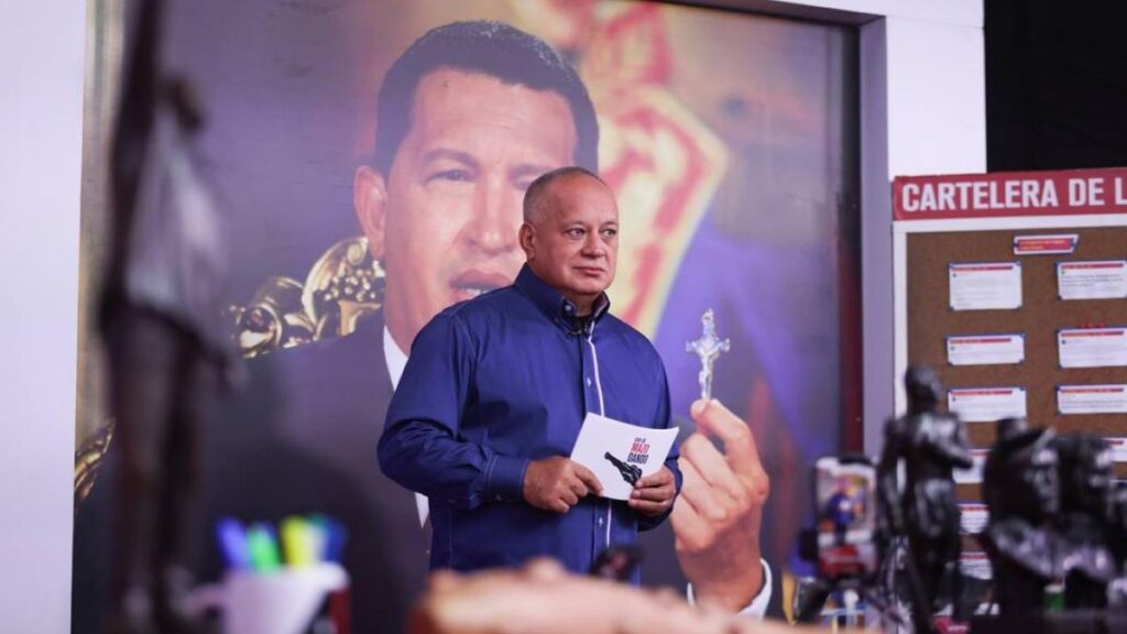 Diosdado Cabello anuncia autodetención para dirigente opositor con las iniciales FS por expresiones de odio