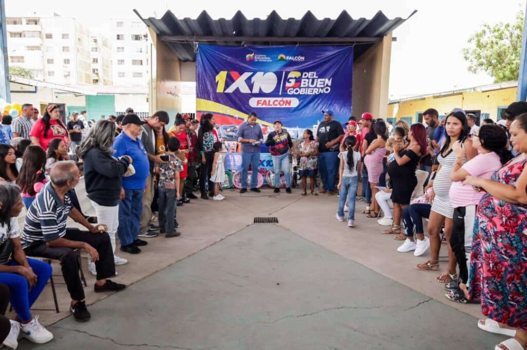 El 1x10 dio respuestas a más de 3 mil familias de Punto Fijo