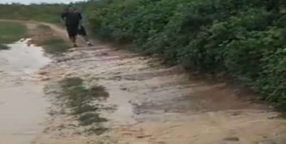 El río Catatumbo se desbordó en Los Guasimales estado Zulia