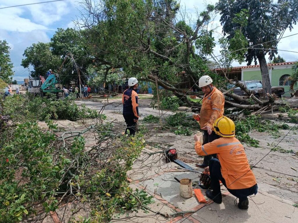 En Lara la onda tropical 20 afectó cuarenta viviendas