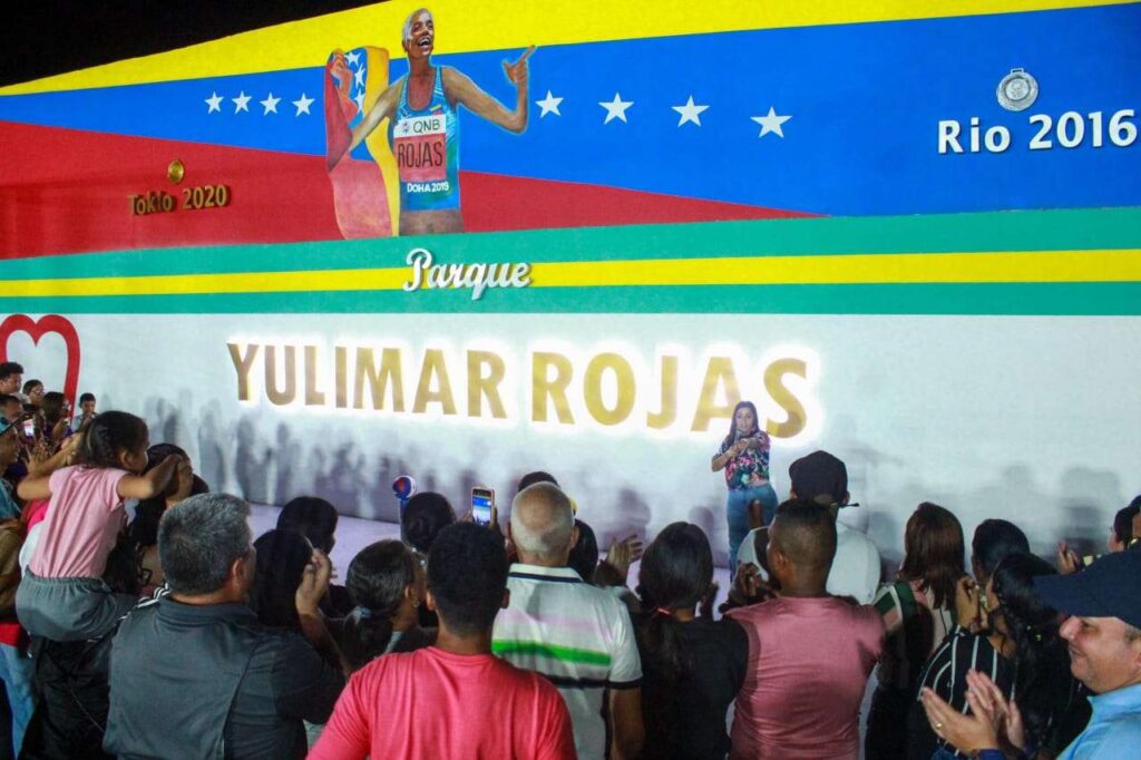 En Turmero inauguraron el parque recreativo Yulimar Rojas