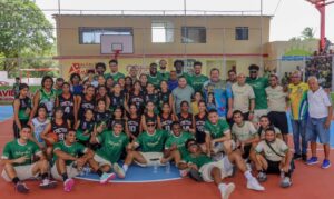 Entregan cancha renovada a la comunidad de Aricagua en Nueva Esparta