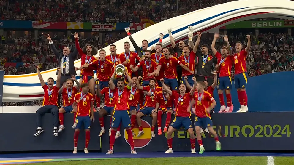 España campeona, logra su cuarta copa