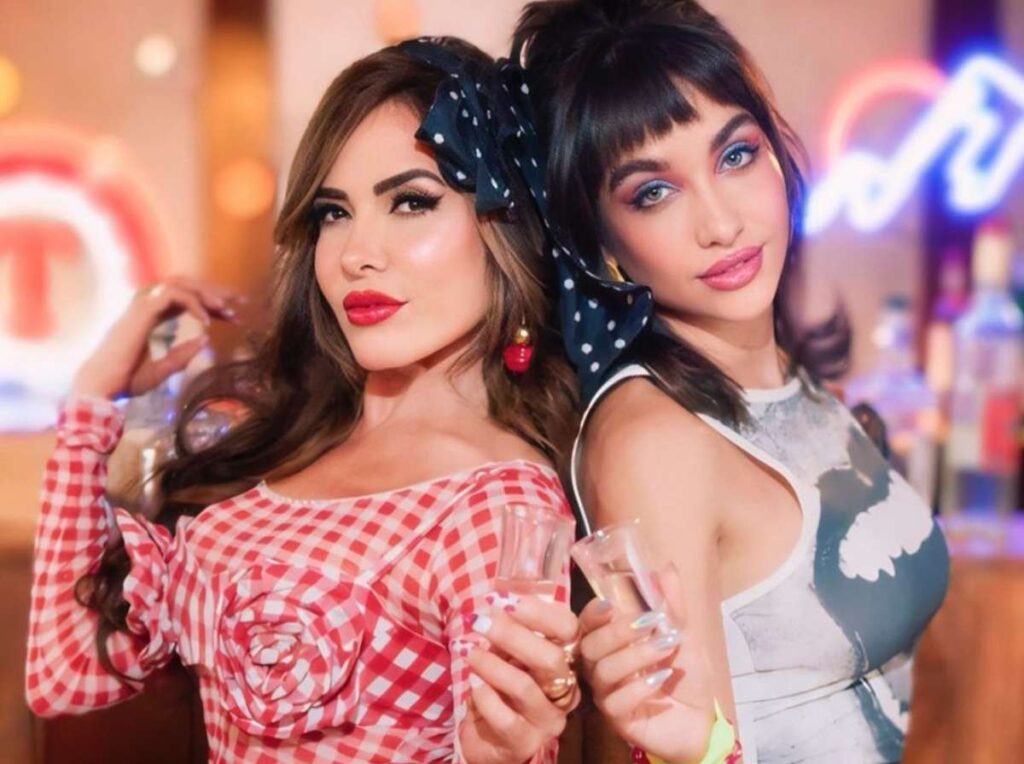 Gloria Trevi y María Becerra ahogan sus penas en "Borracha"