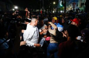 Hubo disturbios frente a la Embajada de Venezuela en Argentina