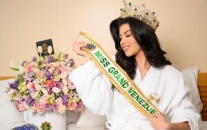 ¡Nueva reina! Piloto aviador, Tina Batson se coronó como Miss Grand Venezuela 2025