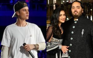 Justin Bieber enciende la preboda de multimillonario de la India