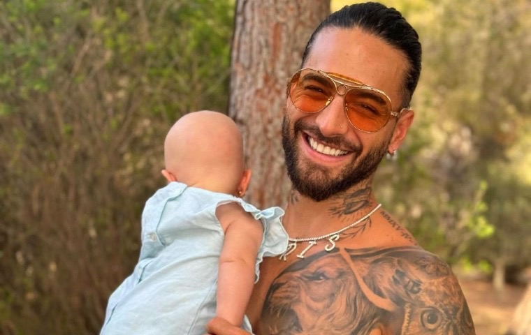 Maluma celebra los cuatro meses de su hija con un emotivo post en sus redes sociales