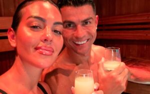Georgina Rodríguez y Cristiano Ronaldo encienden las redes con su rutina de estiramiento