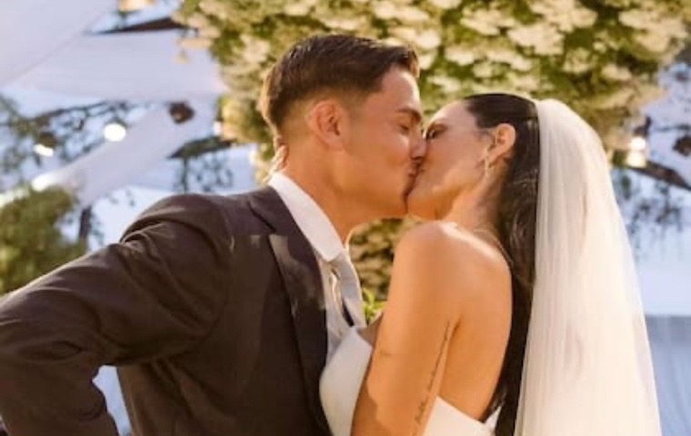 Oriana Sabatini y Paulo Dybala se casaron a lo grande ante 300 invitados