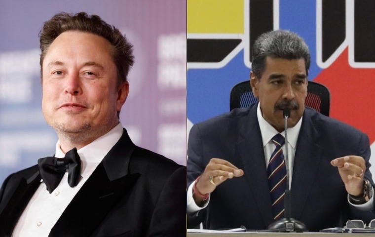 El encontronazo público entre el magnate Elon Musk y Nicolás Maduro